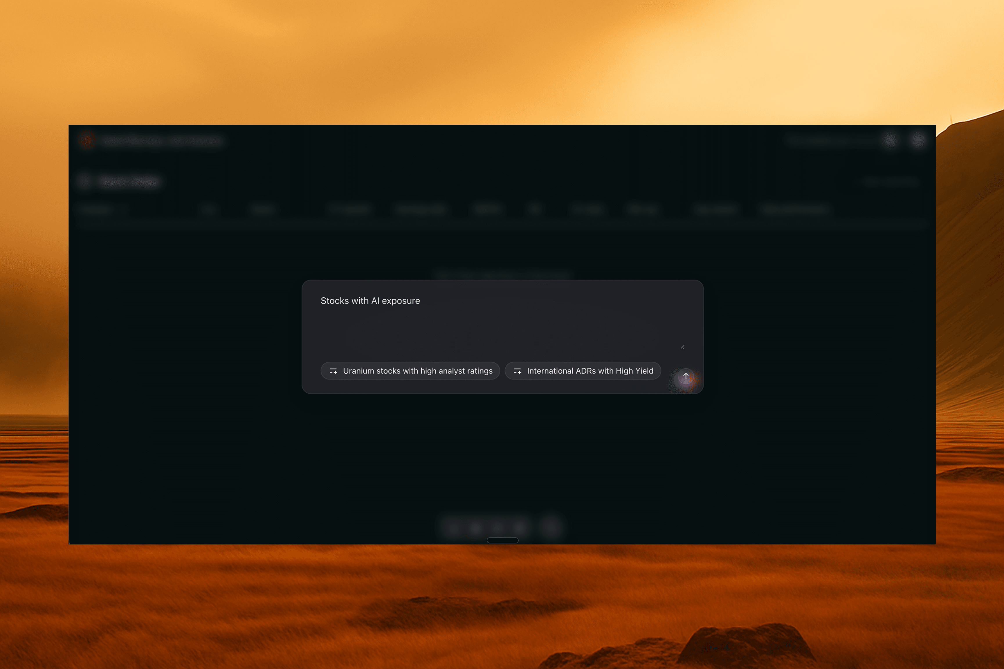 The smartest stock finder in the world